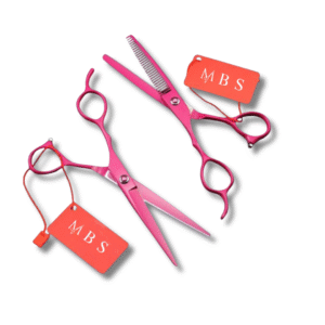 Professional Pink Hair Cutting Shears