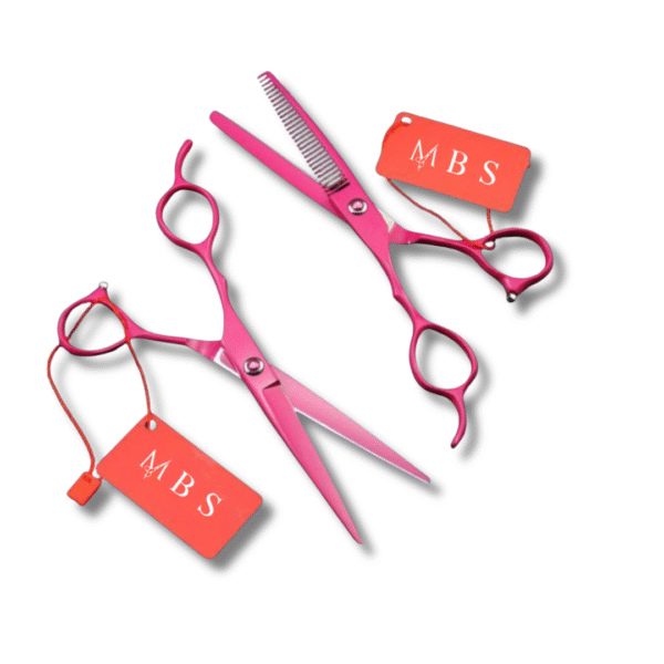 Professional Pink Hair Cutting Shears