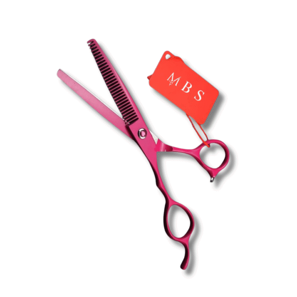 Professional Pink Hair Cutting Shears - Image 3