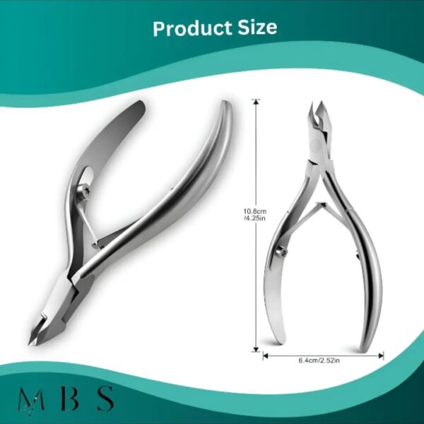 Premium Stainless Steel Cuticle Nipper - Image 2