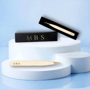 MBS premium tweezers designed for effortless perfection